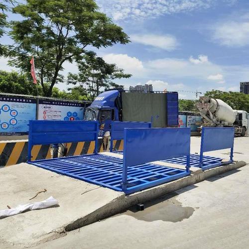 云南怒江州建筑工地重型工程洗轮机 水泥工厂煤炭运输车辆底盘轮胎